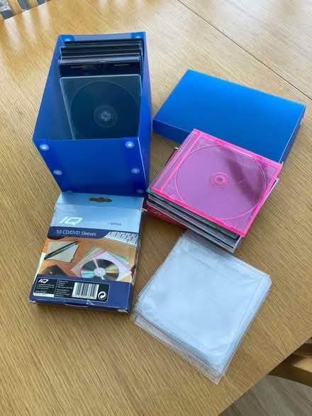 Photo of free CD / DVD Cases (Fetcham) #1