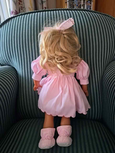 Photo of free Doll with clothes and cot bedding (Bransgore BH23) #2