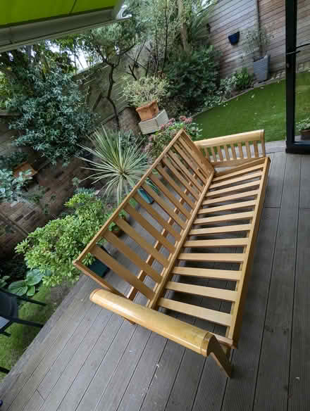 Photo of free futon base (Grove Park Chiswick W4) #3