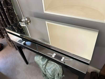 Photo of free Mirrored Glass Console Table (Great Braxted CM8) #2