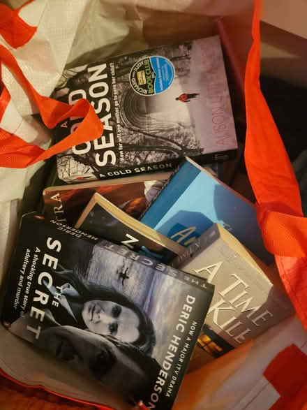 Photo of free Bag 1 of assorted books (Batemoor S8) #1