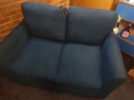 Photo of free New two seater settee (Morecambe LA4) #2