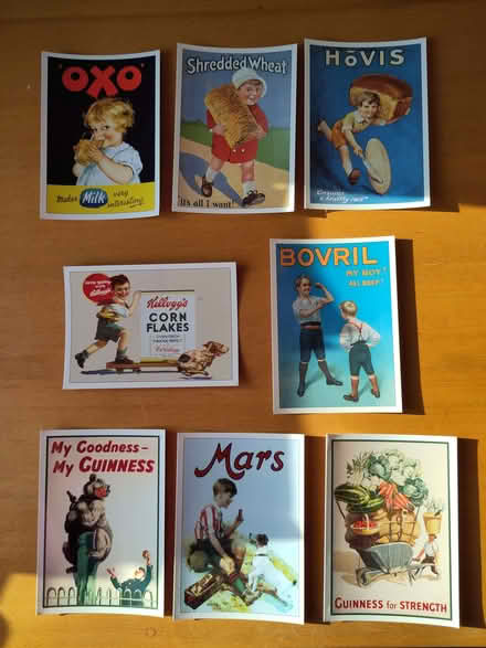 Photo of free Old advert postcards (Northern Moor M23) #1
