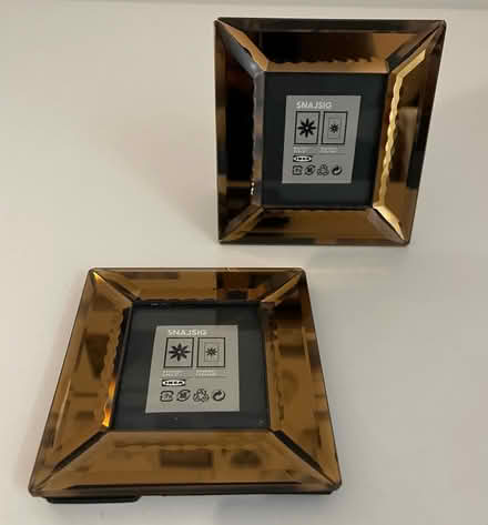 Photo of free Copper coloured glass photo frame (Hammersmith) #1