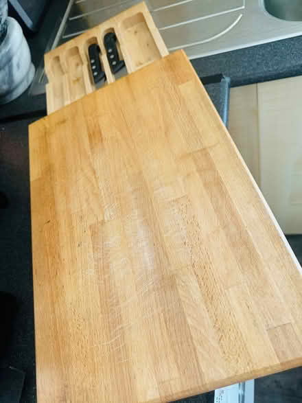 Photo of free Cutting Board with a Knife Drawer (Gildersome, LS27) #1