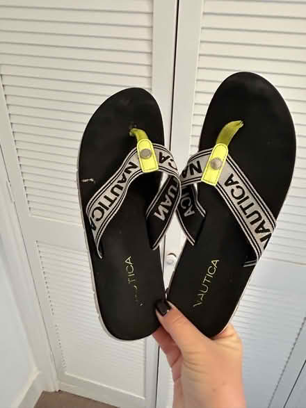 Photo of free Nautica slippers size 6/7 (Forrest hill station) #2