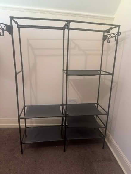 Photo of free Lightweight wardrobe clothes rail (Hadnall SY4) #2
