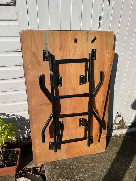 Photo of free Wooden folding table (Southfields SW19) #4