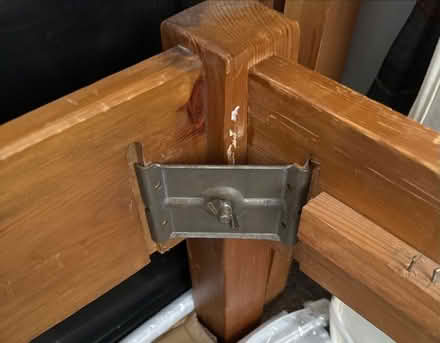 Photo of free Pine Double Bed to be disposed of (Polegate BN26) #3
