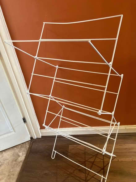 Photo of free 2 fold out clothes aiders (one missing a rail) (Woodley RG5) #1