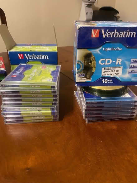 Photo of free Unused (mostly shrink wrapped) CD-RW & CD-Rs (Berry Lane Estate WD3) #1