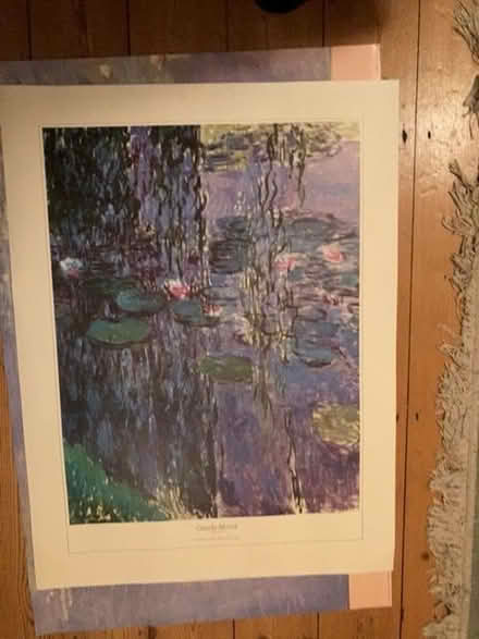 Photo of free 2 large Monet prints unframed (Chad Valley B16) #2