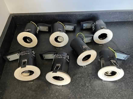 Photo of free 7 ceiling spotlights (no bulbs) (Denvilles, near Havant) #1