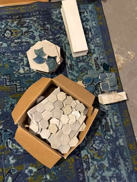 Photo of free Ceramic Tile remnants (Chevy Chase) #1