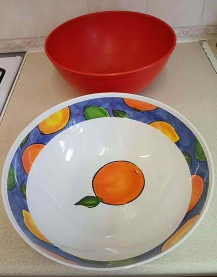 Photo of free 2 large bowls (Sale M33) #1