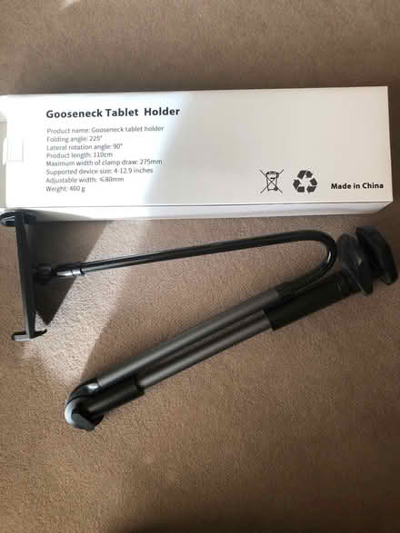 Photo of free Gooseneck tablet holder (Sandymount) #1