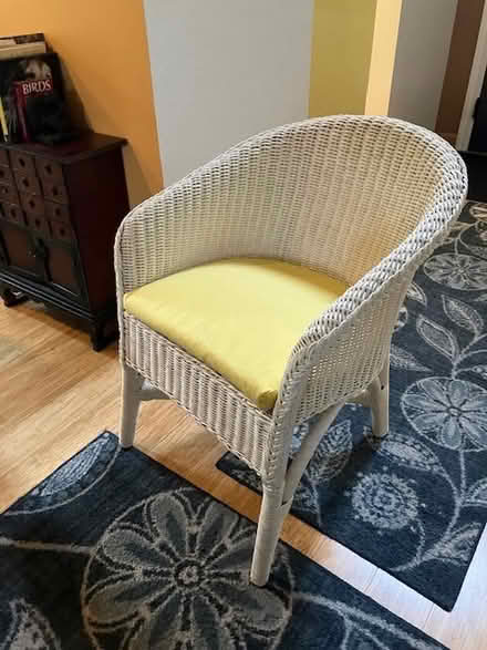 Photo of free Small wicker chair (Lake Forest Park) #1