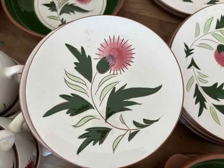 Photo of free dishes: Stangl Thistle pattern (Roxbury, ny) #2