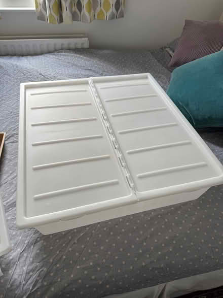 Photo of free big ikea under bed storage boxes (Bermondsey street SE1) #1
