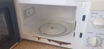 Photo of free White microwave (BD15 nr Bingley) #2