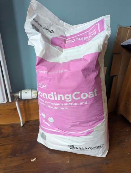 Photo of free Most of a 25Kg bag of Thistle Bonding Coat (out of date) (Muirhouse EH4) #1