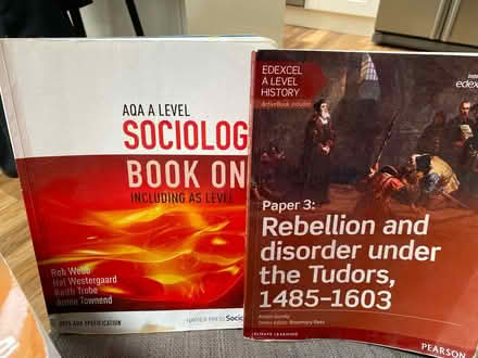 Photo of free A level books (Beckenham Hill BR1) #1