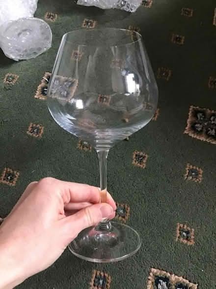 Photo of free 4 Dartington gin copa glasses (Essex Road N1) #1