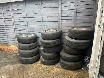 Photo of free Selection of wheels with road legal tyres (Copley Hill WF17) #1