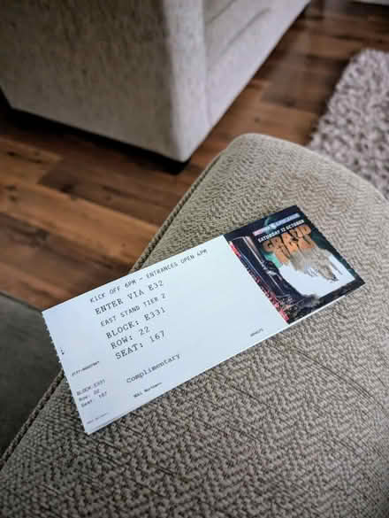 Photo of free 2 x grand final tickets (LS26 Great Preston) #1