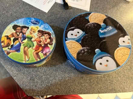 Photo of free Old biscuit tins (Peachcroft OX14) #1