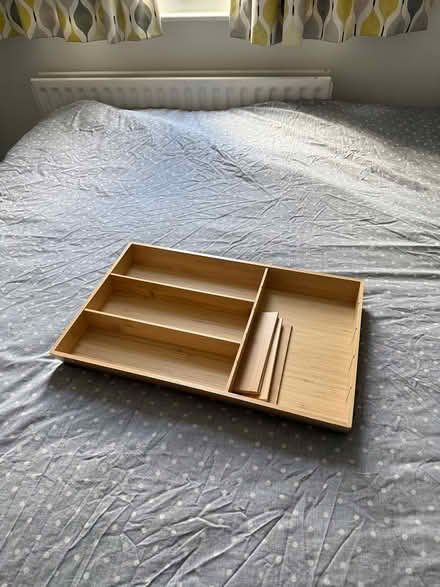 Photo of free Wooden cutlery divider (Bermondsey street SE1) #2