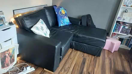 Photo of free Flatpack leather sofa (Third Avenue, W10) #3
