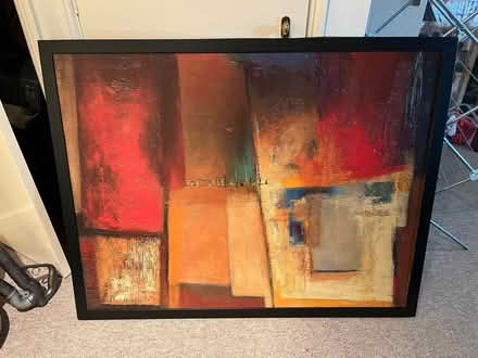 Photo of free Large art canvas (Sutton) #1