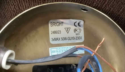 Photo of free 3 Light Cluster (Brickhill MK41) #2