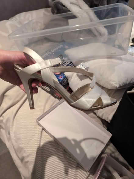 Photo of free Wedding shoes size 7 (LS26 Great Preston) #2