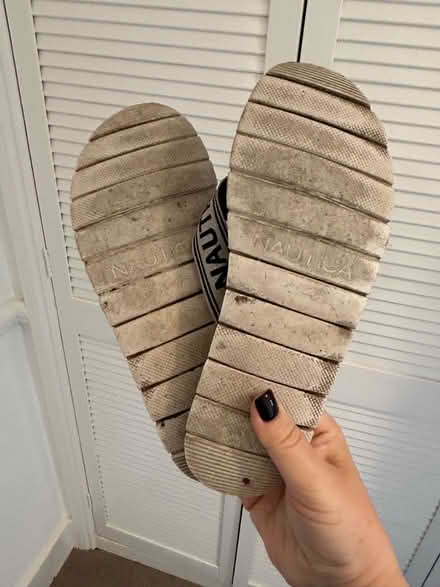 Photo of free Nautica slippers size 6/7 (Forrest hill station) #1
