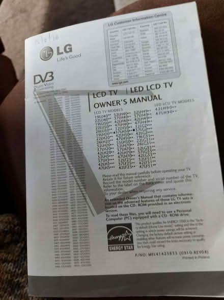 Photo of free LG 37in TV (Waltham Chase SO32) #1