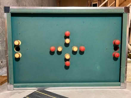 Photo of free Vintage bumper pool table (Groton near Shaw’s) #1