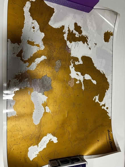 Photo of free Europe scratch off map (Blackbird Leys OX4) #1