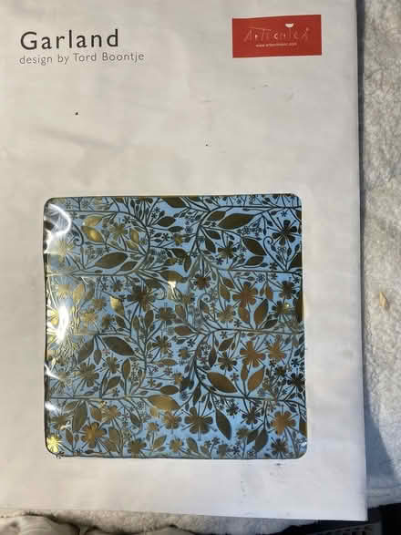 Photo of free Gold foil floral lampshade (Pleasant Hill) #1