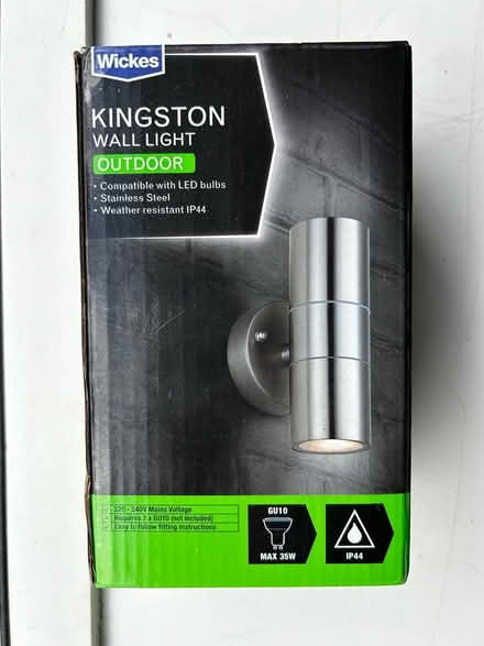 Photo of free Outdoor wall light (Moss Side, M14) #1