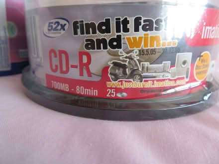 Photo of free CD-R – Recordable Blank CDs - 75 (CO15) #3