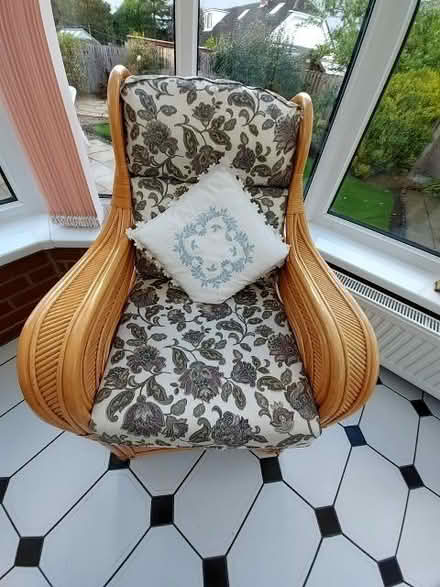 Photo of free Wicker arm chairs (Gayton CH60) #4