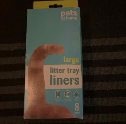 Photo of free Large cat litter tray liners (Peachcroft OX14) #1