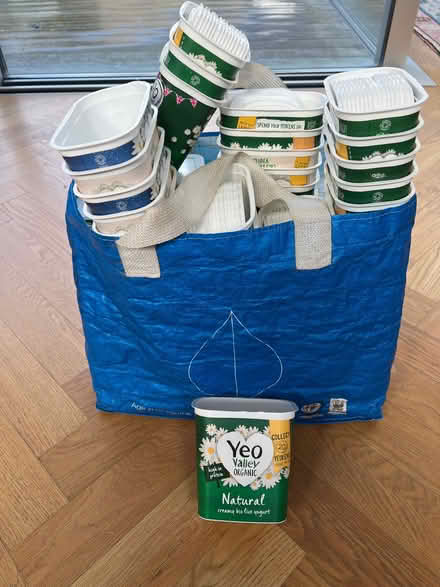 Photo of free Approx 100 1 Litre Yoghurt Pots with Lids - Toys/Storage (West Hill BN1) #1