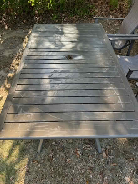 Photo of free Patio Table and Six Chairs (Chadds Ford/Garnet Valley) #4