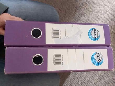 Photo of free 2 A4 ring binders (Central Reading RG1) #2