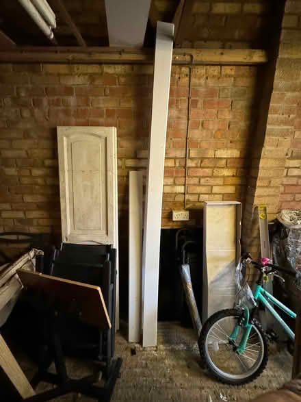 Photo of free MDF rounded skirting (it is bowed from being in a garage) (Newport Pagnell MK16) #1