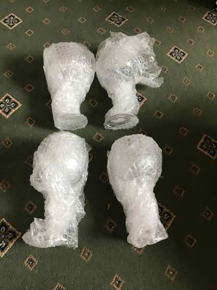 Photo of free 4 Dartington gin copa glasses (Essex Road N1) #3