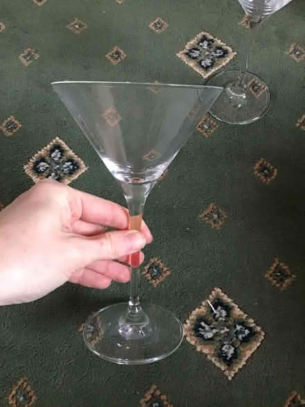 Photo of free Two martini glasses (Essex Road N1) #2